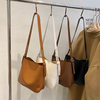 1 Peça Moda casual Cor Sólida Alça De Ombro Ajustável Grande Capacidade PU Fivela Magnética Bolsa Para Senhora Festivais/Vacação/Feriado/Saco De Presente