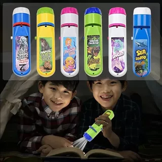 Projetor De Diversão Infantil , Lanterna Luminosa , Quebra-Cabeça E Lâmpada De Educação Precoce , Brinquedo Para Dormir , Brinquedos De Aprendizagem