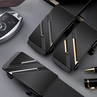 Design de fivela de liga de alta qualidade para homens de negócios, Textura Luxuosa, Nobre Elegante