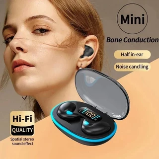 X55 Fones De Ouvido Para Dormir , Mini Sem Fio Trabalho , TWS , Bluetooth , Estéreo , Oculto , Com Microfone , Chamada H