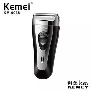 KEMEI KM-9038 Barbeador Elétrico De Barbear Sem Fio USB Recarregável Para Homens
