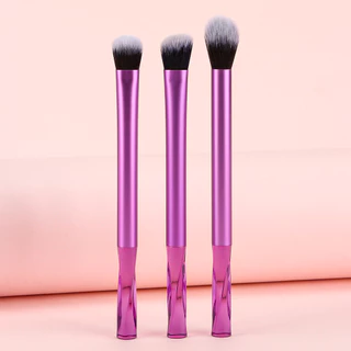 Conjunto de três peças de escovas de maquiagem Escova Highlighter Escova & Eyeshadow Escova & Concealer Escova Ferramenta de maquiagem Gift Escova de maquiagem Gift