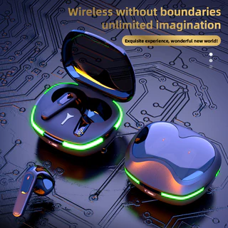 Novo Pro60 Binaural Sem Fio TWS Bluetooth Fone De Ouvido Mini Esportes Com Cancelamento Ruído Gaming Headset