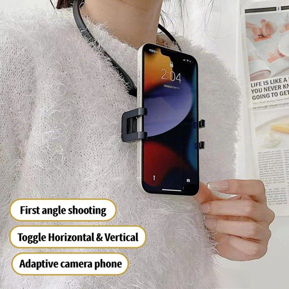 Mãos Livres Pescoço Telefone Suporte Wearable Pendurado Montagem Universal Para GoPro Action Phone