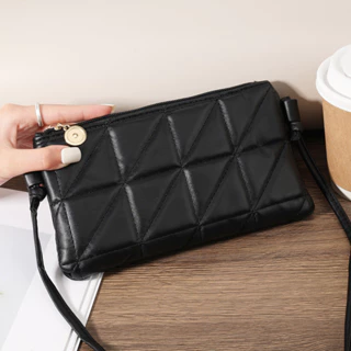 Saco De Couro Quadrado Com envelope , Bolsa Maciço , Perfeito Para Uso Diário
