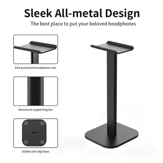 Portátil Novo Preto Fone De Ouvido Titular Destacável Computador Esports Jogo Armazenamento Desktop Universal Display Rack