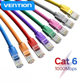 Vention Cabo Ethernet Cat 6 De Rede 4 Pares Torcidos Patch Cord Internet UTP Cat6 Lan Para Laptop Roteador RJ45
