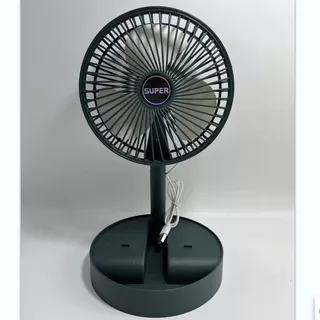 Ventilador De Mesa Dobrável , 6 Polegadas Ultra Silencioso , Fácil De Armazenar , Mini Suporte Oscilante Telescópico , U