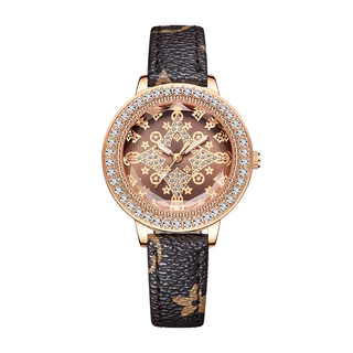 SAILANG Classic Vintage Series Relógio Feminino De Couro À Prova D'água Trendy