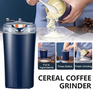 Pequeno Moedor Elétrico De Grãos Café De Aço Inoxidável Ervas Para Cozinha