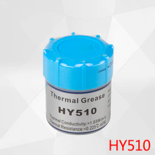 HY510 Pasta Condutora Térmica Cinza Prateada Pequena Meia Garrafa Barril Graxa De Silicone De Dissipação De Calor