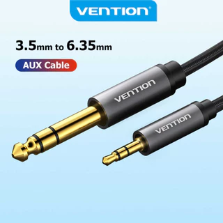 Cabo De Áudio Vention Auxiliar De 3.5 Mm A 6.5 Para CD Player