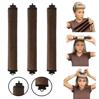 3 Pçs Ferros De Ondulação Sem Calor Macio Elástico Preguiçoso Modelador Dormir Gancho Ferramentas Cabeleireiro em Oferta na Shopee
