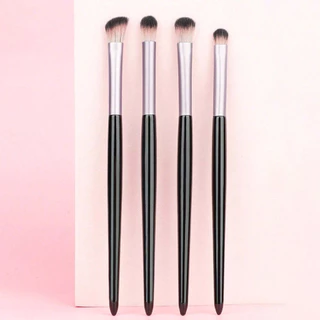 Conjunto De Pincéis De Maquiagem Para Os Olhos , 4 Unidades , Cabelo Macio , Mistura Profissional , Sombra , Iluminador ,