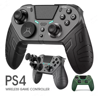Para PS4/PS4 Slim Pro/PC , Edição , joystick Esquerdo E Posições De Teclas Direcionais Cruzadas Intercambiáveis , Função TURBO , Vibração Dupla , Alto-Falante , Conector Fone De Ouvido , touchpad LED