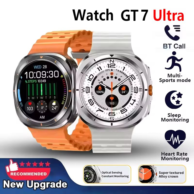 2025 Novo Smartwatch GT7 Ultra com tela AMOLED HD de 1,52 polegadas ...