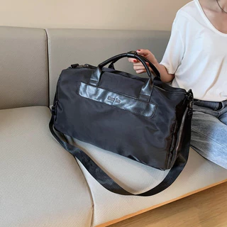 Moda feminina seco molhado separação bagagem saco de viagem, Casual All-Match ginásio saco mensageiro bolsa