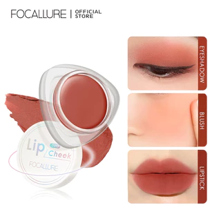 Focallure Velvet-hazy Argila Labial Fosca De Longa Duração Batom & Blush Eyeshadow High Pigment Lipstick Lip Tint