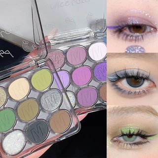 Paleta de Sombra de nove cores Matte Fine Flashing Fine Flashing Easy-to-Color Não de longa duração