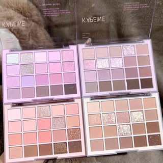 Capell Vinte Cores Paleta de Sombra Perolada Mate Mate Fino Flash Diário Paleta de Aveia Rosa Rosa 2024 Primavera Verão Novos Produtos
