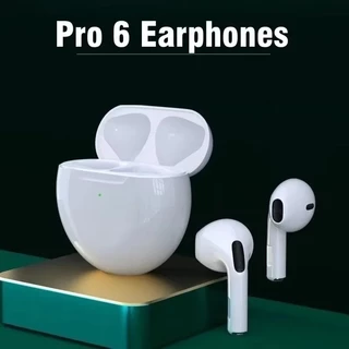 Pro 6 TWS Fones De Ouvido Sem Fio Com Microfone Fone Bluetooth Esportivos Para Corrida