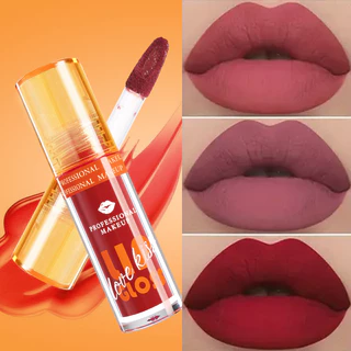 Matte Matte Lip Glaze Natural de longa duração, não desbota, copo antiaderente, cor branqueadora, batom de lama labial