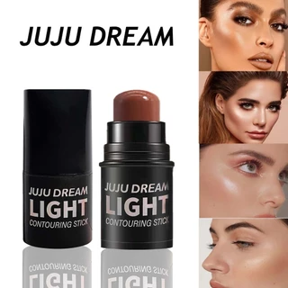 Destaque contorno vara contorno sombra creme Natural Nude maquiagem tom de pele tridimensional brilho deitado Sil