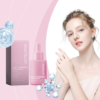 30ml Jaysuing 5-Em-1 Essência Nutritiva Hidratante Firmador Reparador Elasticidade Da Pele Facial Bloqueio Iluminadora O