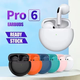 Pro 6 TWS Sem Fio Bluetooth Fones De Ouvido Com Microfone Fone Esporte Pro6 J6 Para Xiaomi Huawei