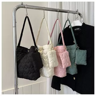 Estudante Casual Simples Bolsa Tote Leve Fêmea 2024 Primavera Novo Estilo Bolsa Tote Leve Fêmea