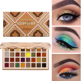 32 Paleta de Sombra Colorida Terra Cor da Terra Maquiagem Cor Natural Maquiagem Perolada Mate