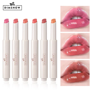 Batom Gelatinoso , Esmalte Labial Hidratante , Brilho Brilhante , Efeito Espelhado , Adequado Para Lábios Completos