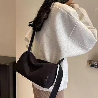 Senhoras moda Retro veludo travesseiro saco mensageiro trabalho Commuter saco do mensageiro