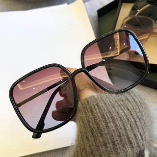 Óculos De Sol Quadrados Superdimensionados Para Mulheres , ultra Leves E Finos Homens , vintage