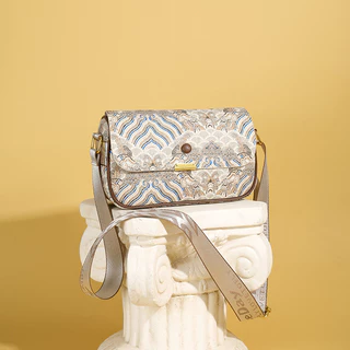 Novo Design de Nicho de Estilo Chinês Elementos Antigos Elementos Antigos Bolsa para Celular de Grande Capacidade Bolsa para Mensageiro de Ombro Bolsa para Senhoras