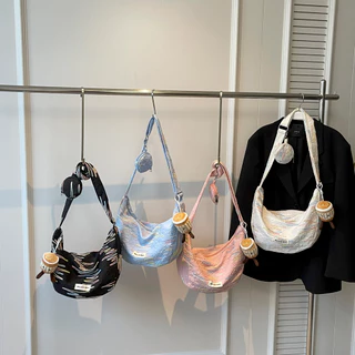 1pc De Moda casual E De Grande Capacidade Saco De Bolinho De Massa Versátil Ombro/Corpo De Mulher Ao Ar Livre/travel/shopping