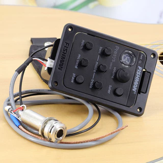 Fishman Guitar Tuner Pickup Presys Blend 301 Microfone Acústico de Captação de Violão Metrônomo (Guitarra) Pickup