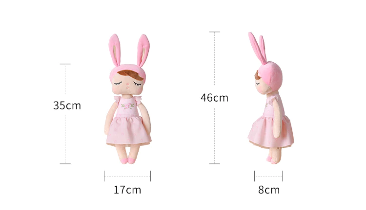 Metoo 13" Boneca Pelúcia Kawaii: O Presente Perfeito para Bebês e Crianças!
