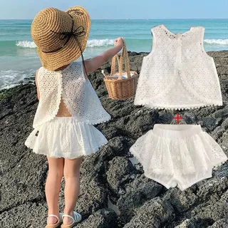 2PCS Kids Sets Summer Girl Clothes Roupas De Verão