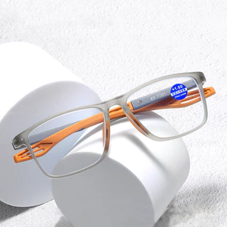 Nova Tendência Da Moda Óculos De Leitura Para Homens E Mulheres Ultra-Leve Quadro Quadrado Anti-Luz Azul Pode Ser Combin