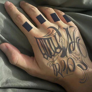 Adesivos de tatuagem exclusivos de ervas, à prova d'água, de longa duração, homens, mulheres, tatuagens de simulação traseira, não reflexivas, Semi-Perman