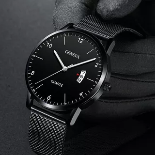 Moda Novo Estilo Relógio Masculino Quartzo Versão Coreana Relógio Estudantil All-Match