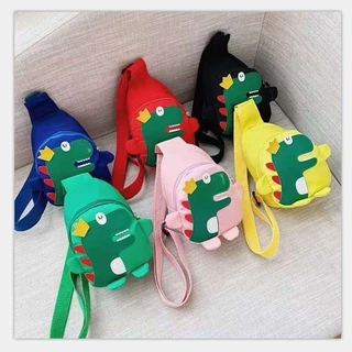 Bolsa Infantil De Desenho Animado , De Peito Fofa Para Meninas , Mochila Oblíqua Meninos Fashion