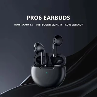Air Pro6 Fones De Ouvido Bluetooth Tws Fone Sem Fio Vagens Earbus Pro 6