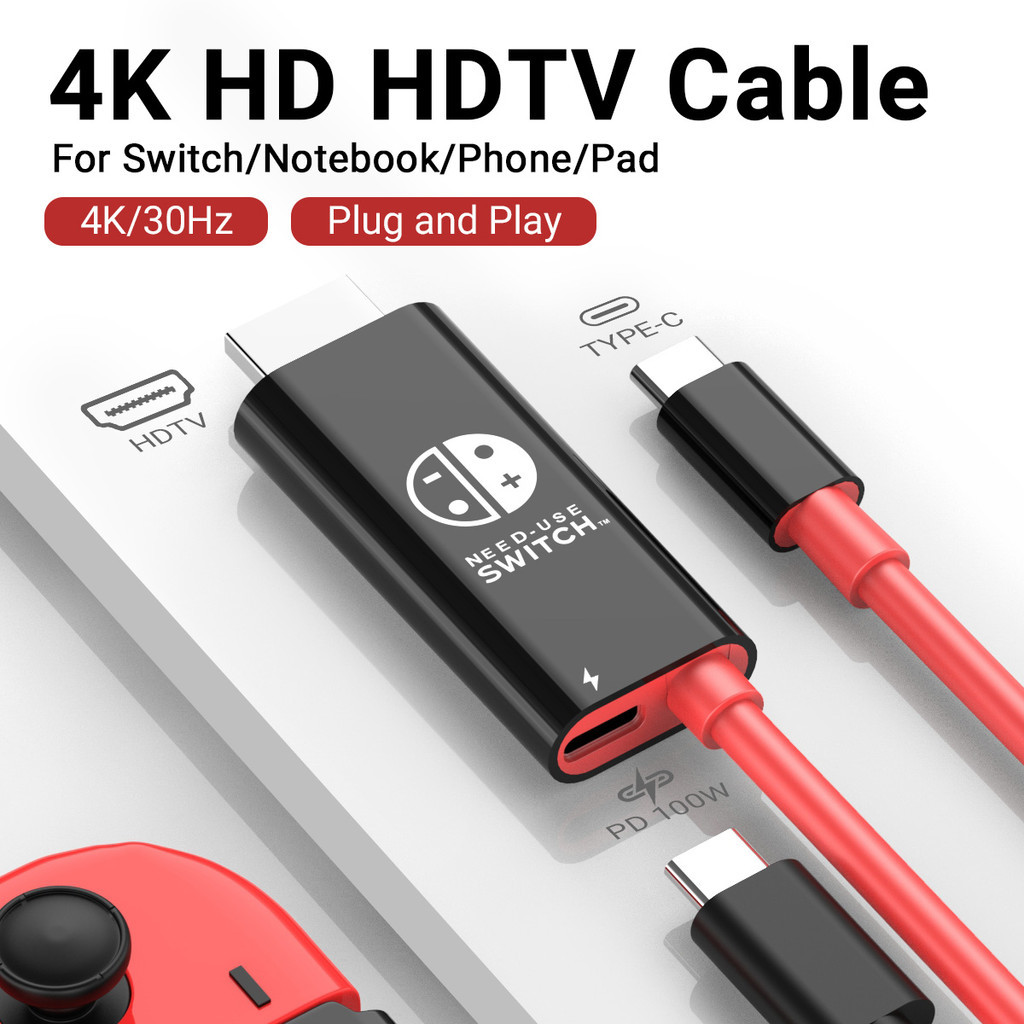 Cavo Da USB-C A HDMI 4K@30Hz – Plug And Play, PVC, Per Smartphone E Computer, Trasmissione Schermo - 2