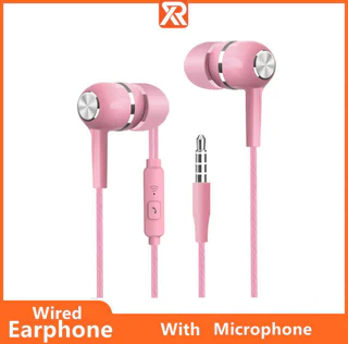 Fone De Ouvido XINRAN Sport 3,5mm jack Com Microfone Embutido