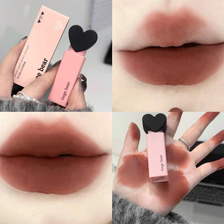 Batom De Veludo Dream Sweetheart Velvet Glaze Matte , Não Fácil De Manchar Copo Branqueamento , Maquiagem De Baixa Saturação