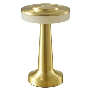 Cross Border Led Metal Haltere Candeeiro De Mesa Bar Restaurante Toque Escurecimento Ambiente Usb Recarregável Quarto Ca