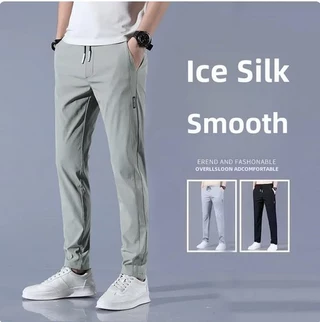 Calça Casual Reta Masculina High Street Fashion Ins Brand Design Sense Niche Cropped De Primavera E Outono Tendências Estilo Coreano