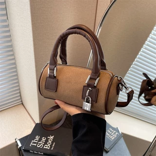 Senhoras multifuncional portátil bolsa de ombro alça de ombro destacável meninas cor sólida Casual zíper bolsa de ombro alça de ombro bolsa mensageiro ajustável